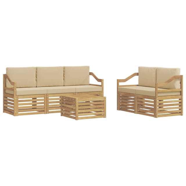 vidaXL Sofagarnituren Massivholz Akazie 3391413