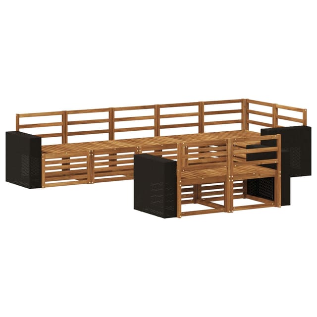 vidaXL Sofagarnituren Massivholz Akazie 3384510