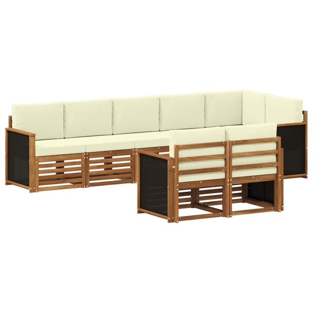 vidaXL Sofagarnituren Massivholz Akazie 3384491