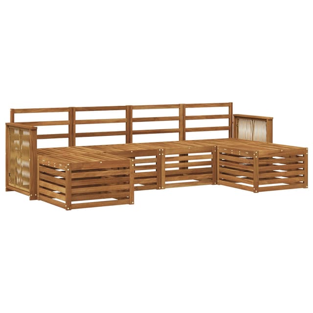 vidaXL Sofagarnituren Massivholz Akazie 3384685