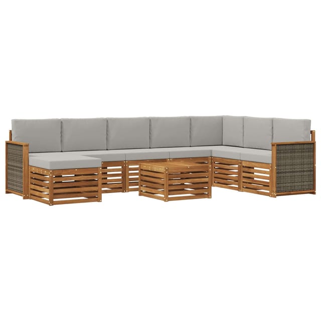 vidaXL Sofagarnituren Massivholz Akazie 3384737