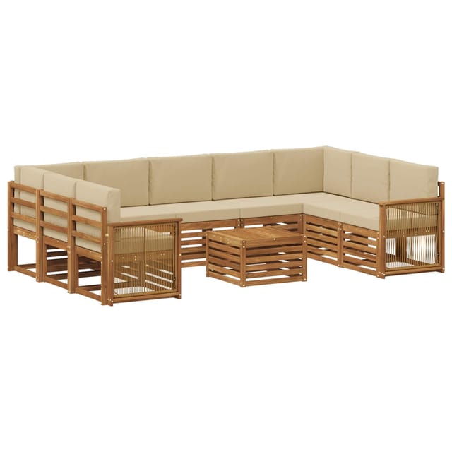 vidaXL Sofagarnituren Massivholz Akazie 3384869