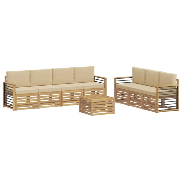 vidaXL Sofagarnituren Massivholz Akazie 3391528