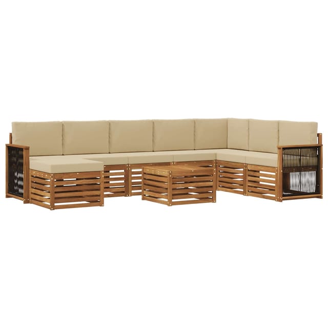 vidaXL Sofagarnituren Massivholz Akazie 3384744