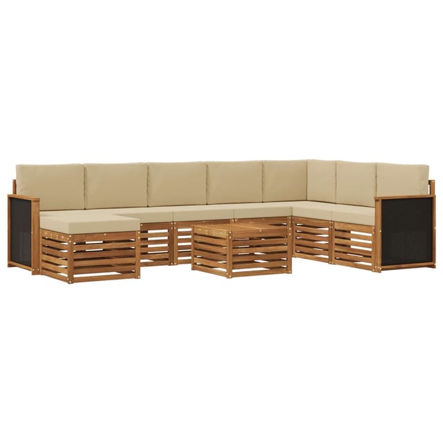 vidaXL Sofagarnituren Massivholz Akazie 3384734
