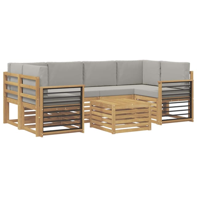 vidaXL Sofagarnituren Massivholz Akazie 3391486