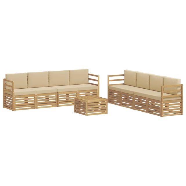vidaXL Sofagarnituren Massivholz Akazie 3391578