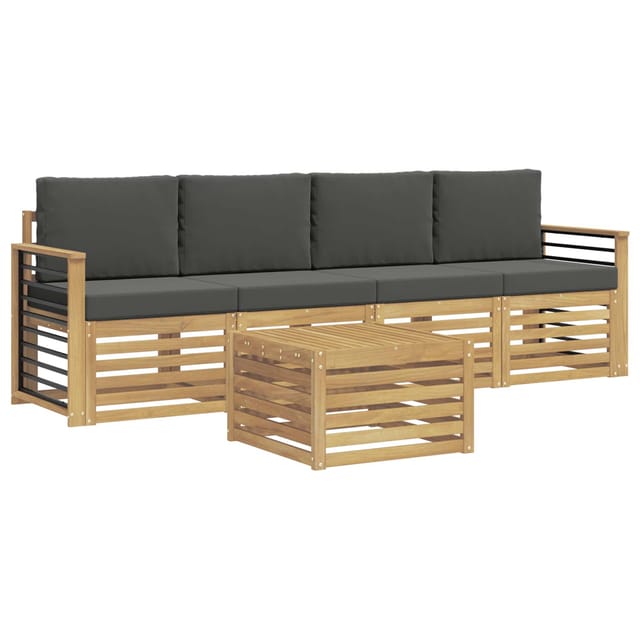 vidaXL Sofagarnituren Massivholz Akazie 3391367
