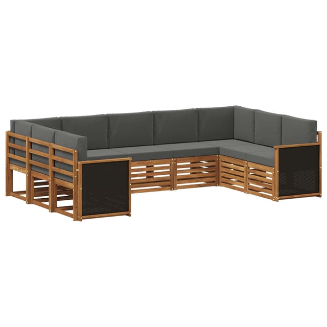 vidaXL Sofagarnituren Massivholz Akazie 3384823