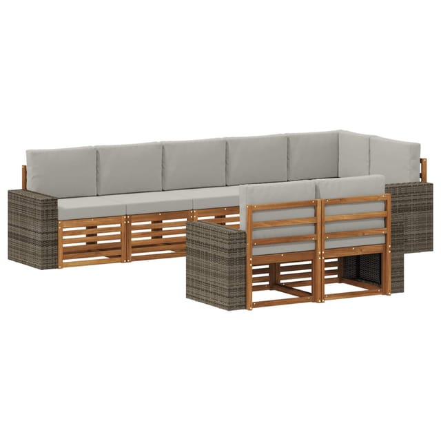 vidaXL Sofagarnituren Massivholz Akazie 3384517