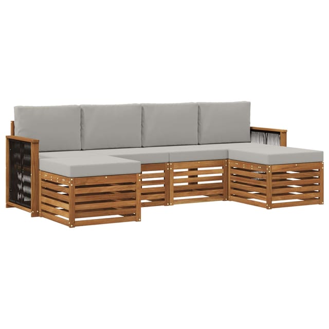 vidaXL Sofagarnituren Massivholz Akazie 3384682
