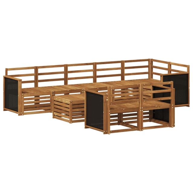 vidaXL Sofagarnituren Massivholz Akazie 3384520