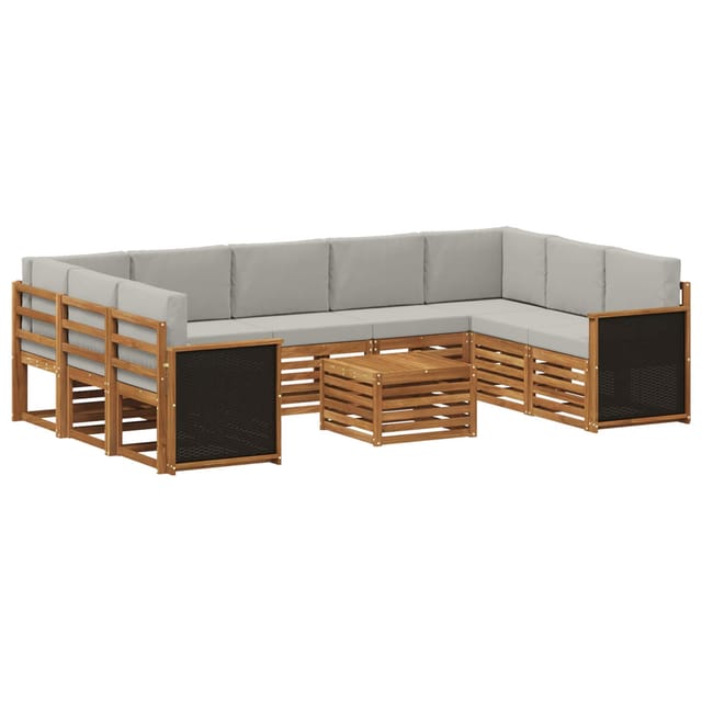 vidaXL Sofagarnituren Massivholz Akazie 3384852