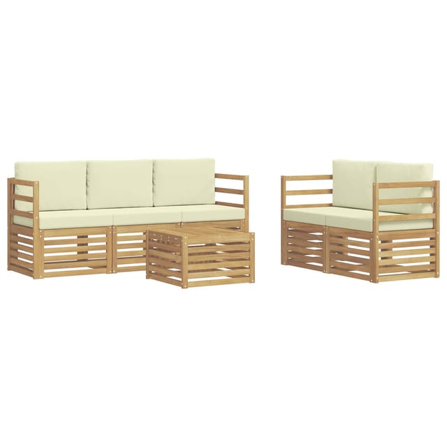 vidaXL Sofagarnituren Massivholz Akazie 3391375