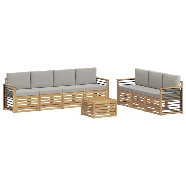 vidaXL Sofagarnituren Massivholz Akazie 3391526