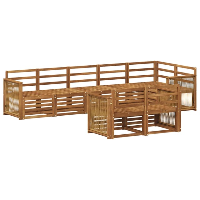 vidaXL Sofagarnituren Massivholz Akazie 3384505