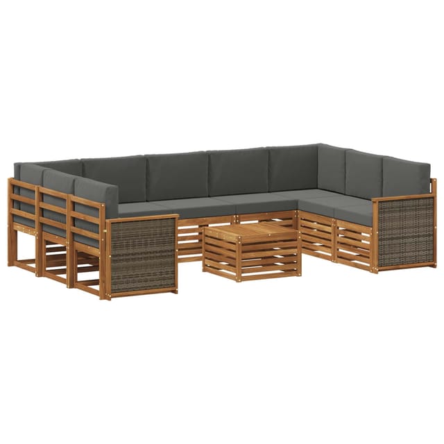 vidaXL Sofagarnituren Massivholz Akazie 3384858