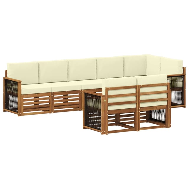 vidaXL Sofagarnituren Massivholz Akazie 3384501