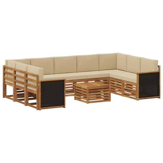 vidaXL Sofagarnituren Massivholz Akazie 3384854