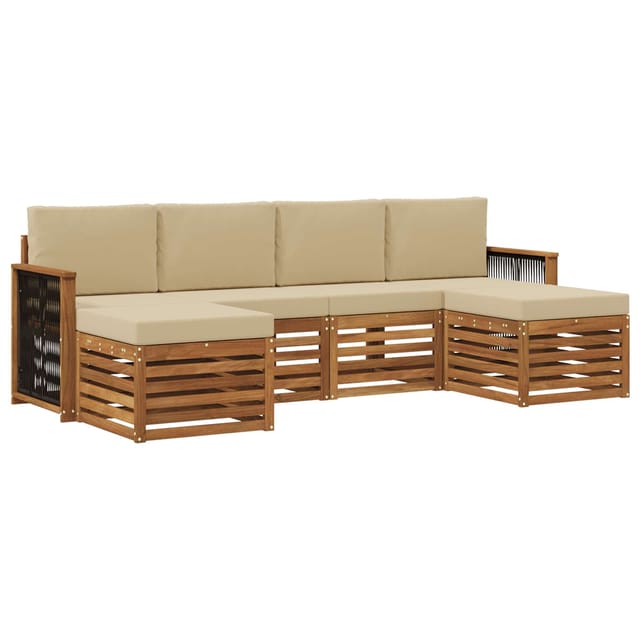 vidaXL Sofagarnituren Massivholz Akazie 3384684