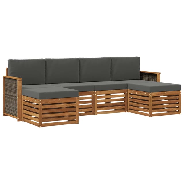 vidaXL Sofagarnituren Massivholz Akazie 3384678