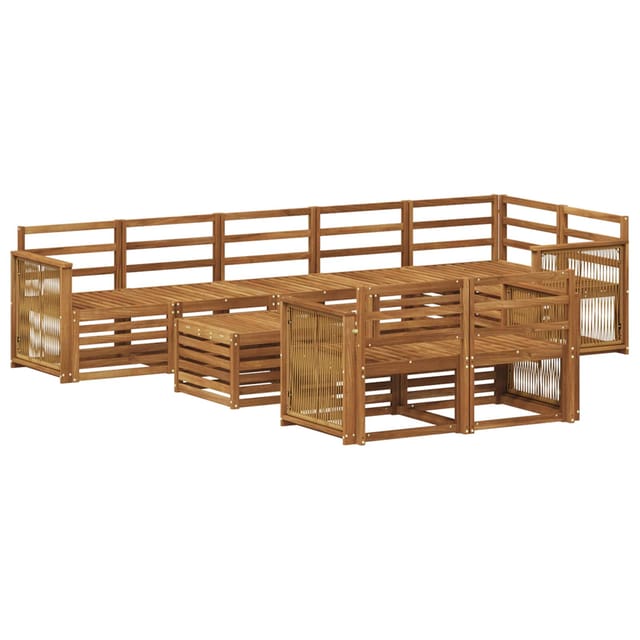 vidaXL Sofagarnituren Massivholz Akazie 3384535
