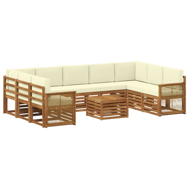 vidaXL Sofagarnituren Massivholz Akazie 3384866