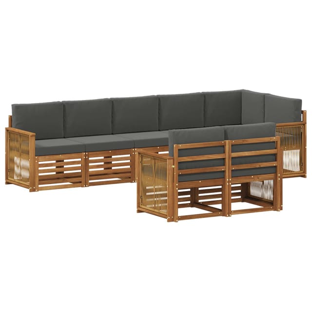 vidaXL Sofagarnituren Massivholz Akazie 3384508
