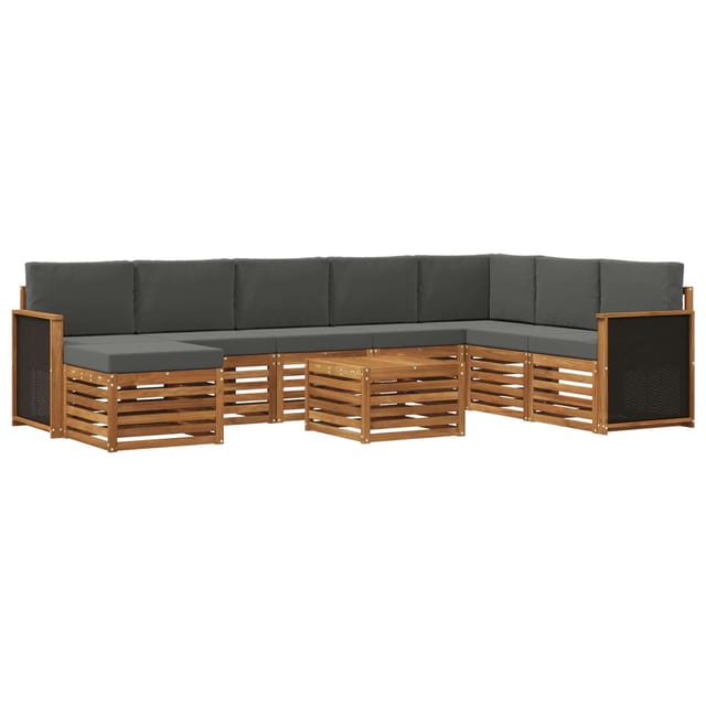 vidaXL Sofagarnituren Massivholz Akazie 3384733