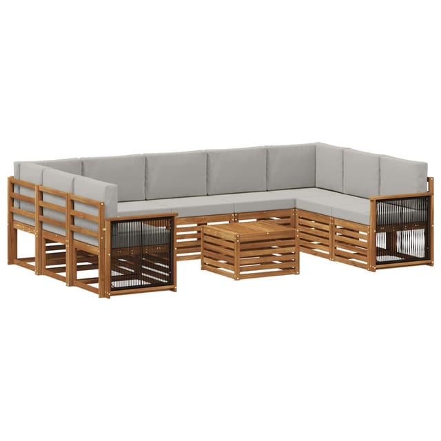 vidaXL Sofagarnituren Massivholz Akazie 3384862