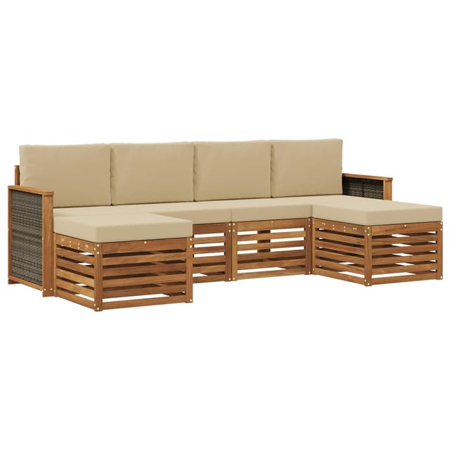 vidaXL Sofagarnituren Massivholz Akazie 3384679