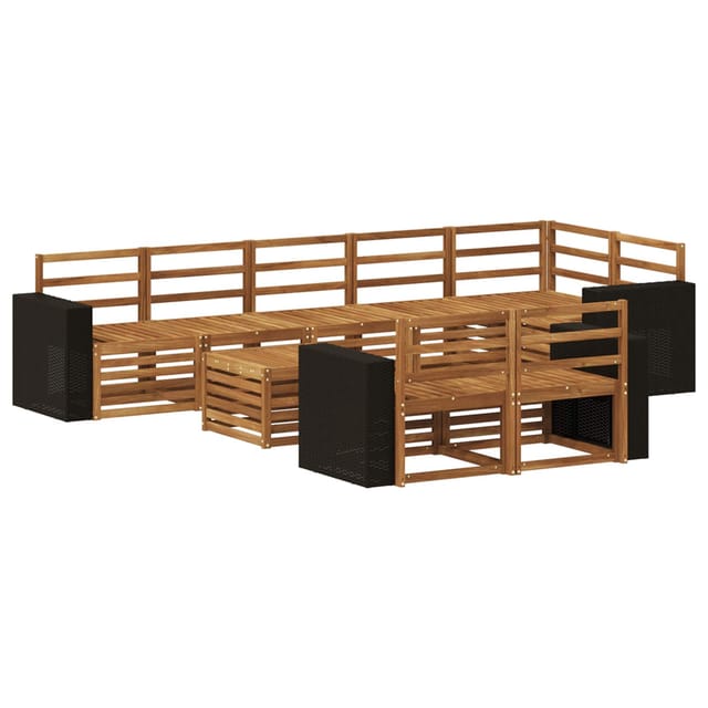 vidaXL Sofagarnituren Massivholz Akazie 3384540