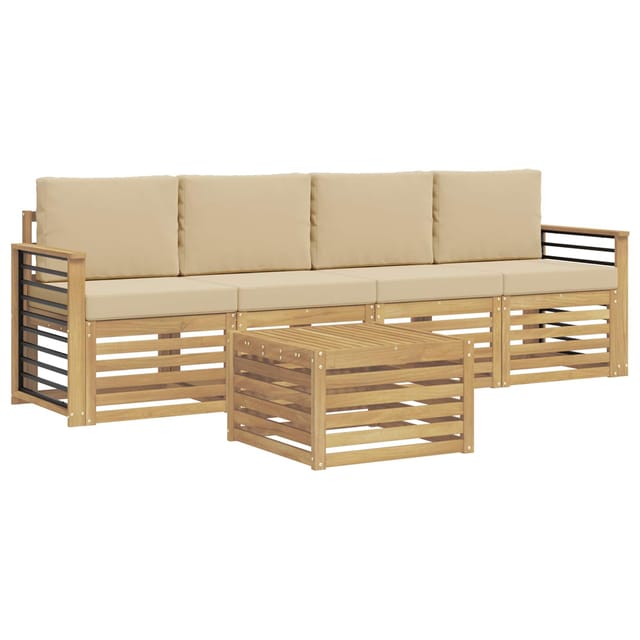 vidaXL Sofagarnituren Massivholz Akazie 3391368