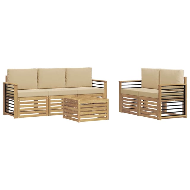 vidaXL Sofagarnituren Massivholz Akazie 3391408