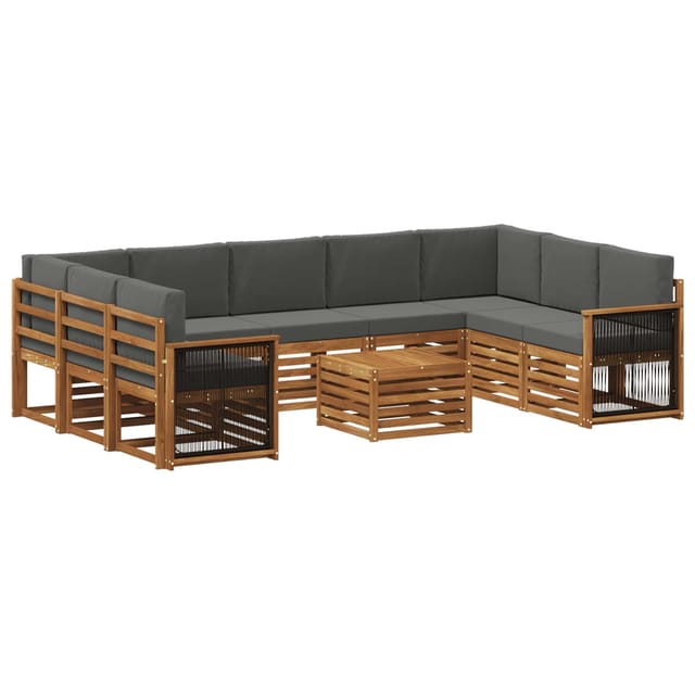 vidaXL Sofagarnituren Massivholz Akazie 3384863
