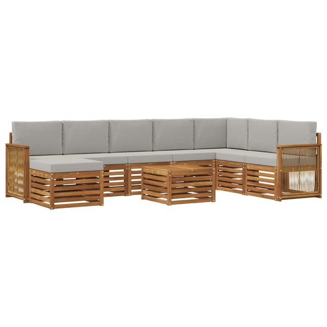 vidaXL Sofagarnituren Massivholz Akazie 3384747