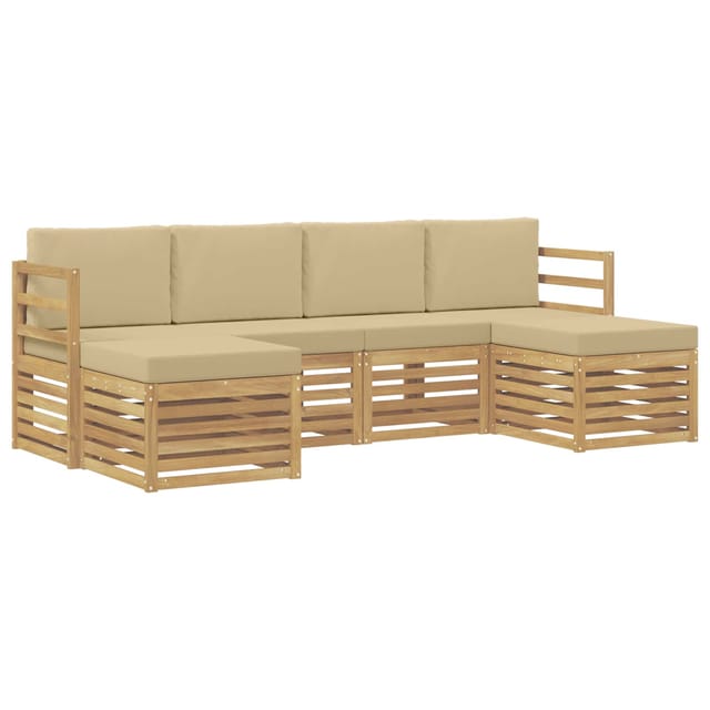 vidaXL Sofagarnituren Massivholz Akazie 3392258