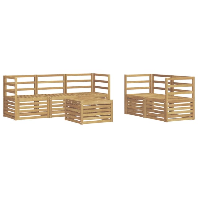 vidaXL Sofagarnituren Massivholz Akazie 3391374