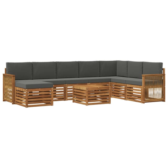 vidaXL Sofagarnituren Massivholz Akazie 3384748