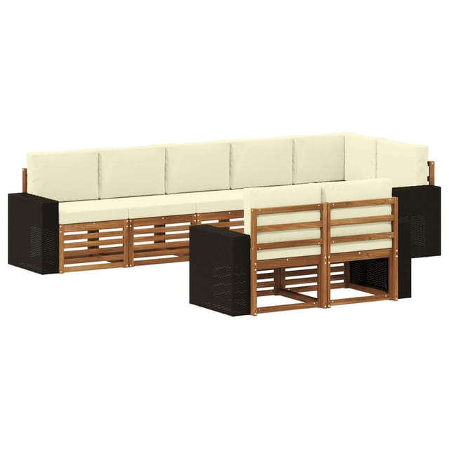 vidaXL Sofagarnituren Massivholz Akazie 3384511