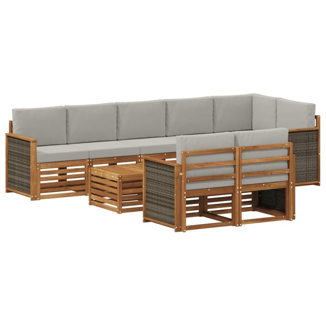 vidaXL Sofagarnituren Massivholz Akazie 3384527