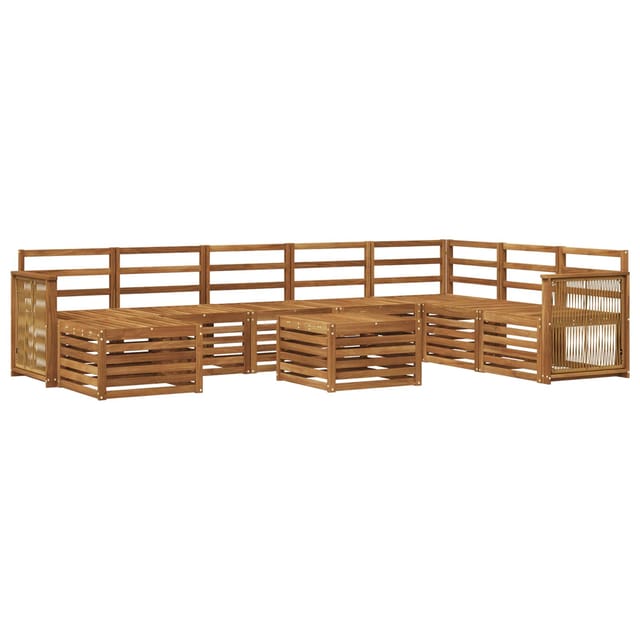 vidaXL Sofagarnituren Massivholz Akazie 3384745