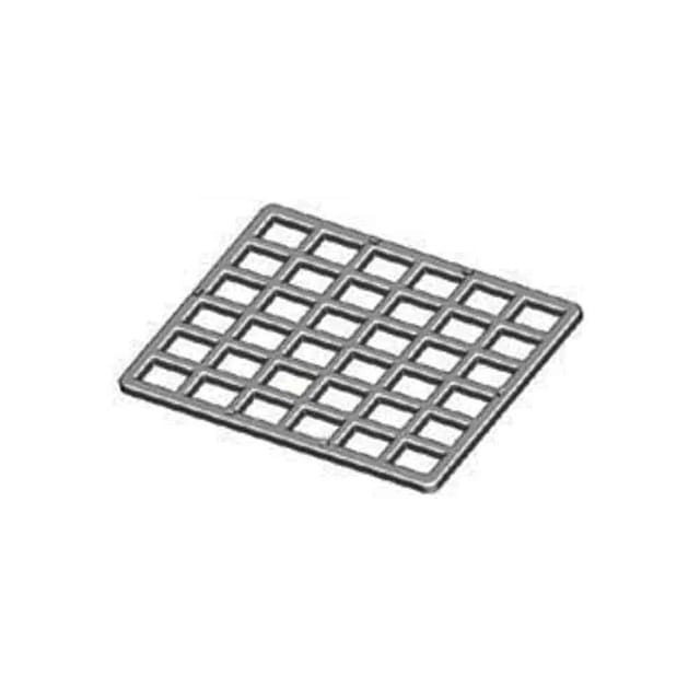 Cepex Ventilationsschacht Gitter Standard Metall Silber