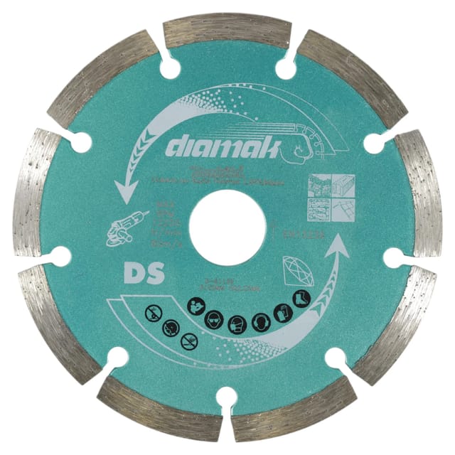 Westfalia Diamantscheibe Diamak 125 mm für Beton und Stein