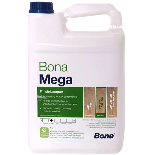 Bona Mega Parkettlack Extra Matt 5 Liter
