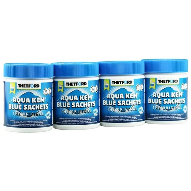 Thetford Aqua Kem Blue Sachets für Fäkalientank 60 Beutel Blau