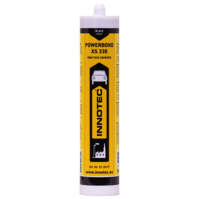 Innotec Powerbond Xs 330 Montagekleber Schwarz 290 ml mit Mischhülse