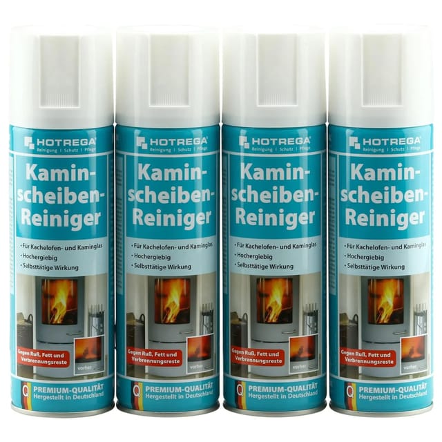 Hotrega Kaminscheibenreiniger 4 X 300 ml Spraydose