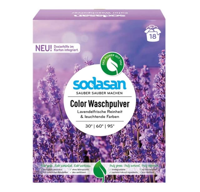 Sodasan Color Waschpulver Lavendel 1,01 kg