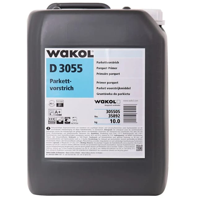 Wakol D 3.055 Parkettvorstrich Lösemittelfrei 10 kg